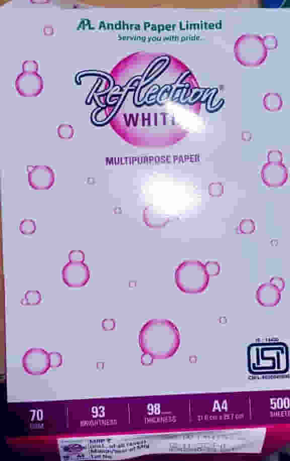 AP A4 Copier Paper,70 GSM, 1 Ream (500 SHEETS)