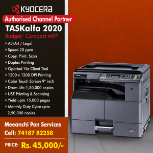 Kyocera TA 2020 brand new machine